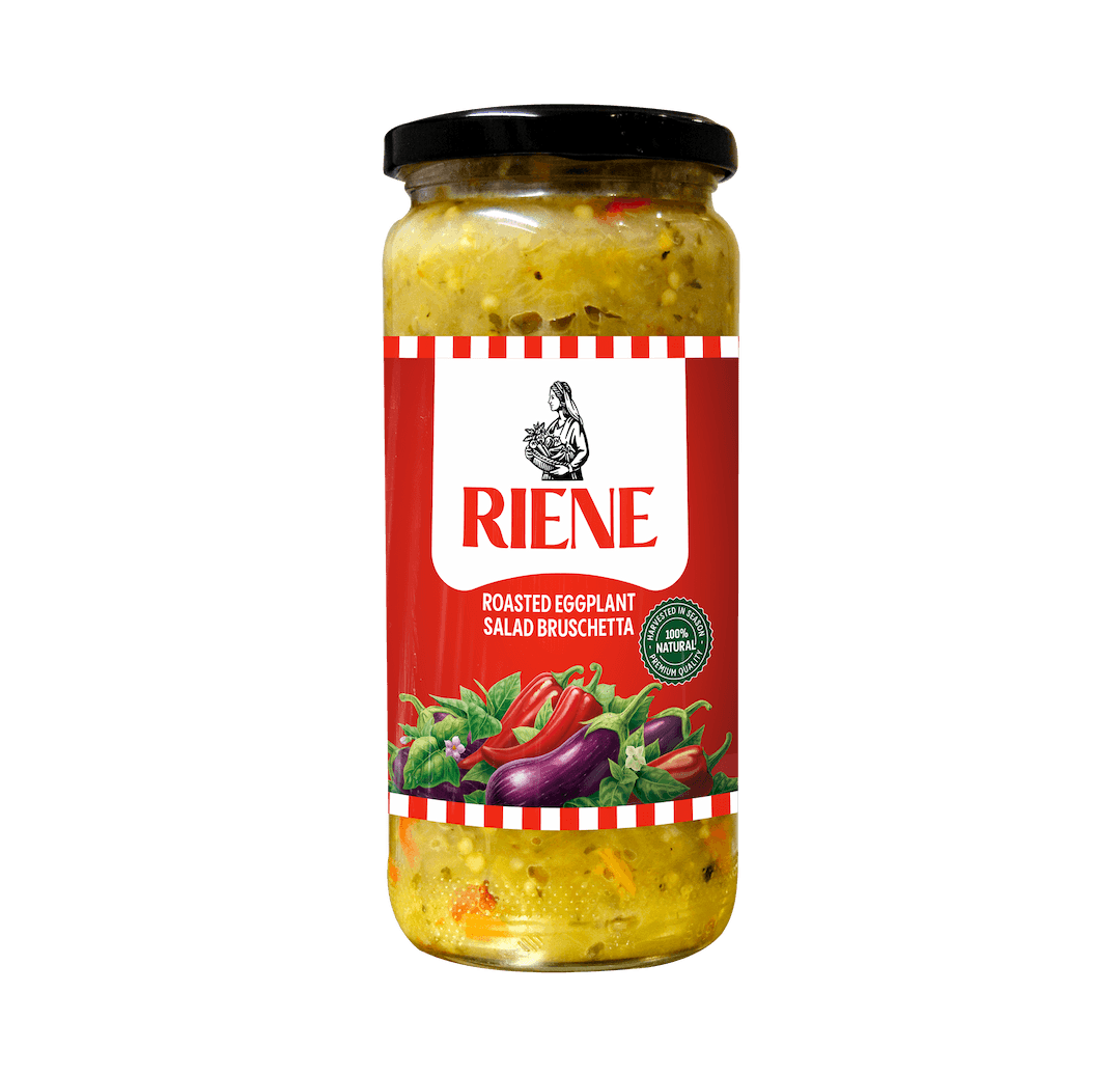 Kozlenmiş Patlıcan Salatasi Bruschetta